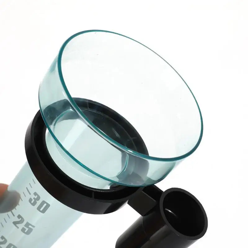 35mm Rain Gauge Rainwater Meter Water Rain Measurement Tool Outdoor Garden Ground Rainfall Guage