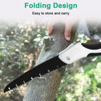 Complete Gardening Kit with 5 Essential Tools; Pruning Shears, Foldable Sawi Scissors, Plant Cutter