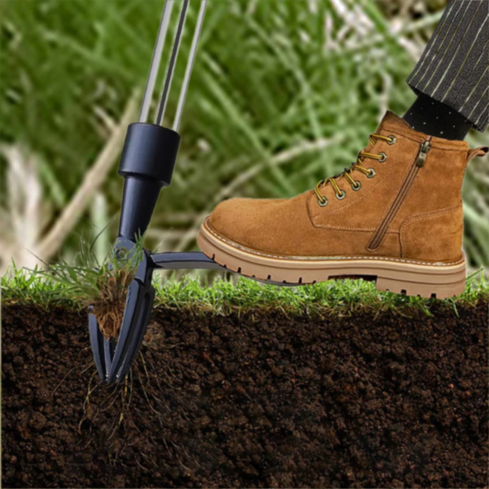 Standing Weeding Head Replacement Foot Pedal Digging Grass Shovel Foot Pedal Weed Puller WeedingTool for Outdoor Garden Lawn