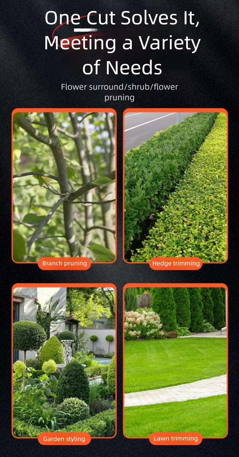Extendable Pruning Shears Gardening, Lawn Care, Orchard Maintenance, Bonsai, Hedge Trimming Powerful Cutting for Home Use