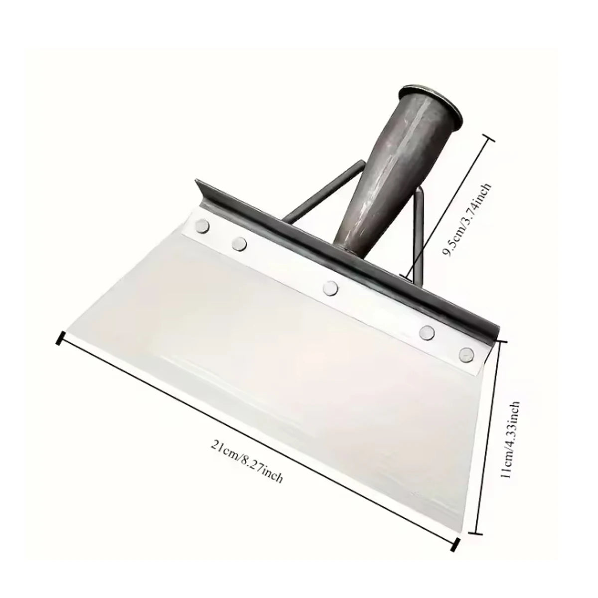 Manual Weeding Tools Metal Shovel Stainless Steel Weed Remover Paving Garden Gadgets Snow Removal Tool Gardening Scoop Supplies