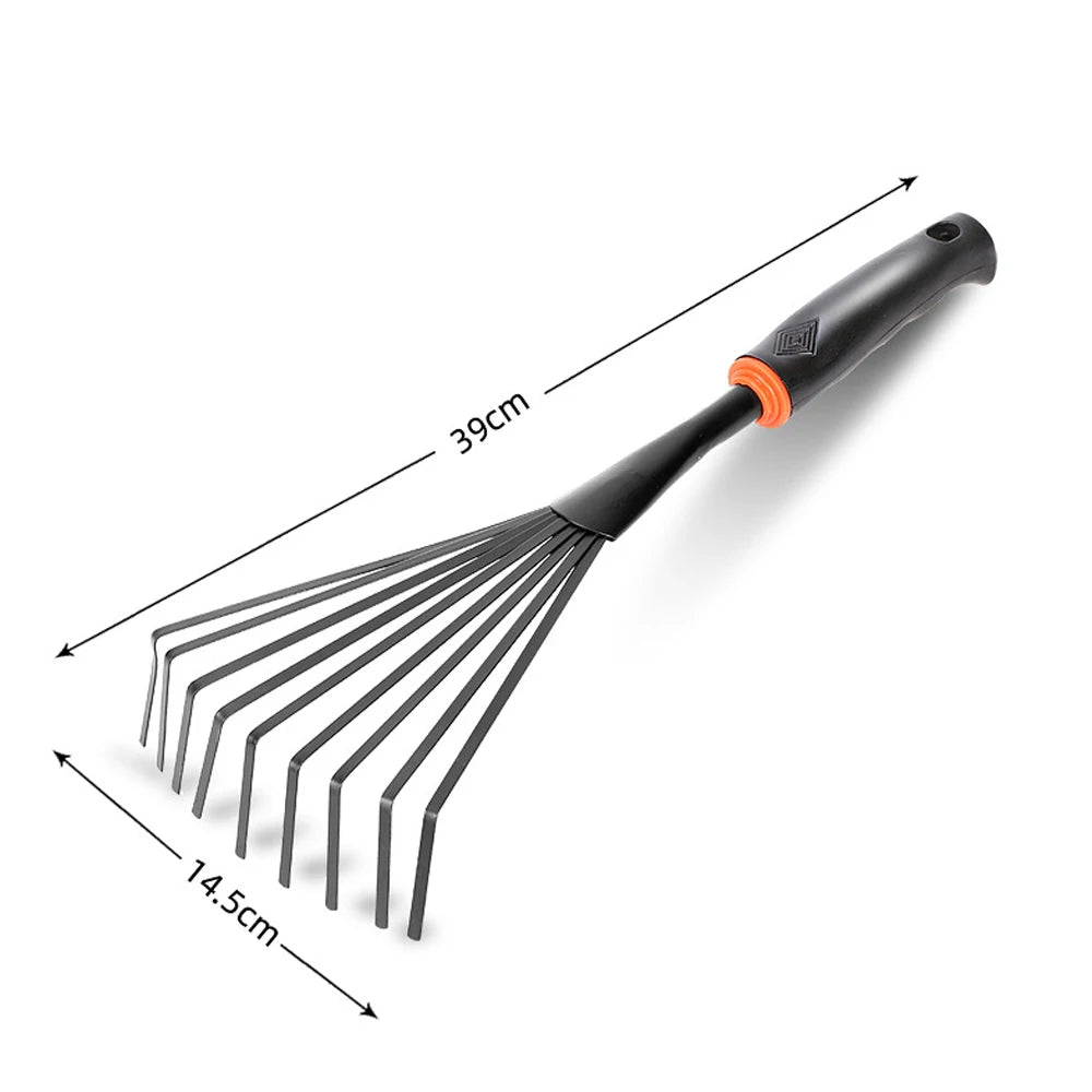 Garden Hand Tool Set - Stainless Steel Trowel Transplanter Cultivator for Planting, Weeding,  Flowers Gardening with Ergonomic