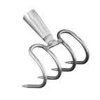 4 Claws Garden Hand Rake Durable Garden Cultivator Fork Head Soil Digging Rake Head Weeding Harvesting Landscaping Tool