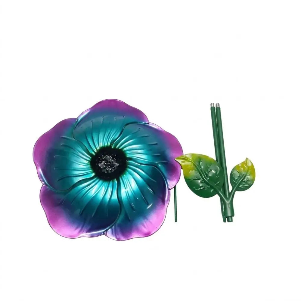 Flower Shape Plant Shade Umbrella UV Protection Iron Art Plant Sunblock Cover Weather-resistant Rust-proof Garden Shade Cover