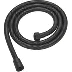 Garden Water Hose Black Pipe 1.5/2M Flexible Pull Extension Pipes Shower Accessories New SUS304 Bathroom Extendable Hoses Home