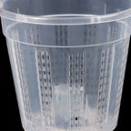 1Pc Household Garden Planter Drainage Pots With Holes Transparent Orchid Baskets Plastic Breathable Flower Pots Accessories