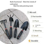 Small Gardening Shovel Set, 4 Pcs Vegetable Planting Hand Shovels, Multifunctional Garden Planting Tools