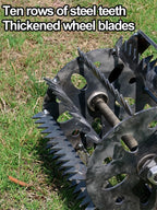Cultivator Weeding Head Gardening Farm Heavey Weeding Head Grass Remover Tool Attachment Weeding Wheels Weeder Accessories