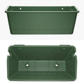 1PC Hanging Garden Plant Wall Flower Pot Container Wall Hanging Vertical Green wall-mounted Plastic Planting Box Home Decor