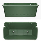 1PC Hanging Garden Plant Wall Flower Pot Container Wall Hanging Vertical Green wall-mounted Plastic Planting Box Home Decor