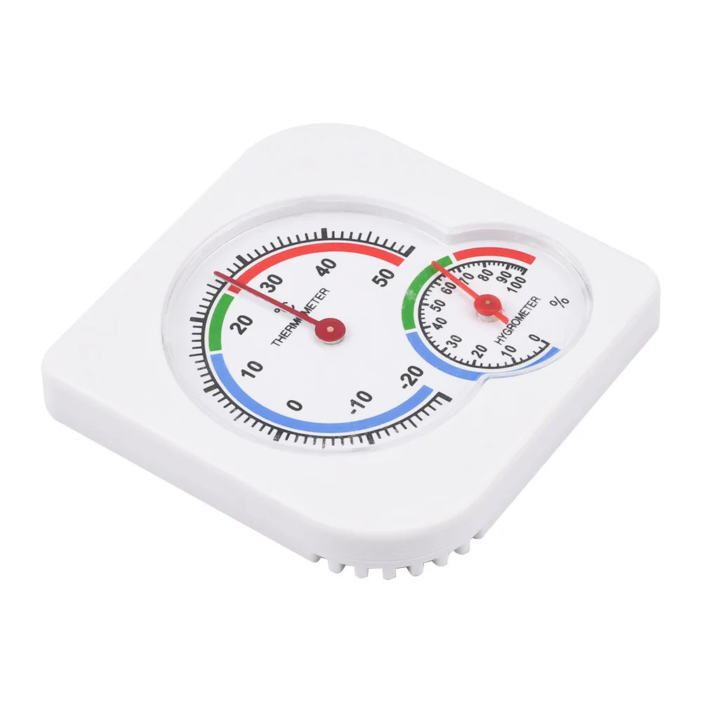 Outdoor Indoor Thermometer Hygrometer Temperature Humidity Gauge Meter for Humidors Greenhouse Garden Cellar