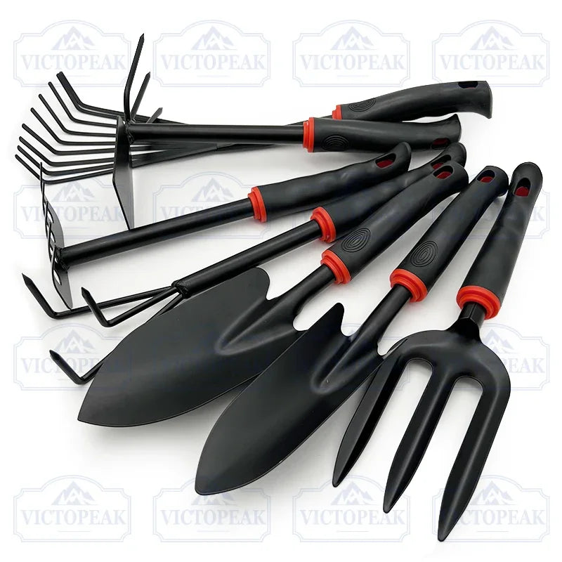 Household Gardening Accessories Hand Tools Spade Shovel Rake Fork Hoe Combination