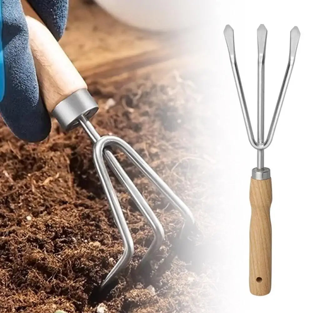 Garden Hand Tool Wide Shovel Hand Cultivator Rake Flowers Potted Household Plant Garden Tools for Digging Transplanting Weeding