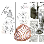 Electroculture Plant Stakes, Copper Garden Antennas