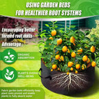 6+1 Grids Nonwoven Planting Grow Bag Pots Gardening Supplies Outdoor Garden Planters Vegetable Flower Pot Container Seeds Sack