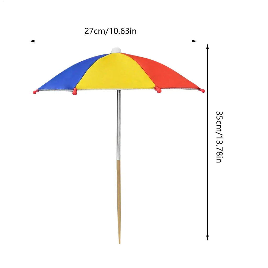 mini Plant Umbrellas UV Protection Cover Garden Umbrella Shade For Outdoor Balcony Patio Backyard Terrace Camping Picnic