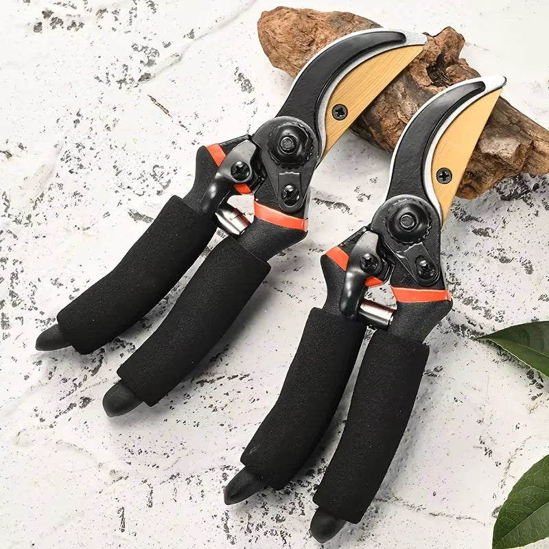 Professional Garden Pruning Shears, Multifunctional Hand Pruner for Trimming Plants, Shrubs, Branches, Orchard & Horticulture