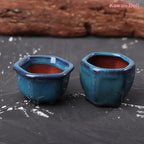 Dollhouse Mini Plant Pots Flower Pot With Holes Bonsai Flowerpot Purple Sand Craft Chinese Style Plant Pot Planter Garden Decor