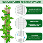 Plants Moss Pole Garden Subject Flower Plant Climbers Bonsai Accessories Pots Tutors ,for Planters Plants Growth Holder Support