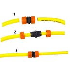 Garden Hose Connector 1/2' 3/4' 1' Inch Pipe Coupler Stop Water Connector 12mm 19mm 25mm Hose Bore Repair Joint Irrigation