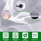 Fruit Tree Protective Cover Garden Fine Mesh Insect Netting Covers For Greenhouse Breathable Light Protect Vegetable Plants