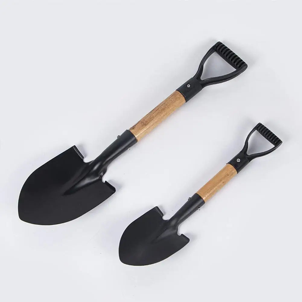 50cm Digging Shovel Mini Manganese Steel Shovels Trowel Waterproof Rustproof Garden Scoop Coated Surface for Camping Outdoor