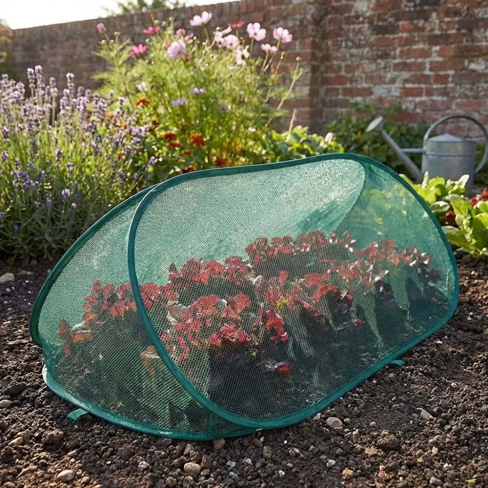 Folding Plant Protection Netting Anti-frost Insect-proof Garden Row Covers Breathable Pop Up Plant Shade Cover Indoor Plants