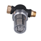 Garden Hose Filter Avoiding Blocking Engineering Plastic Whole House Sediment Water Filter 3/4 Inch Thread for Household