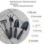 Small Gardening Shovel Set, 4 Pcs Vegetable Planting Hand Shovels, Multifunctional Garden Planting Tools