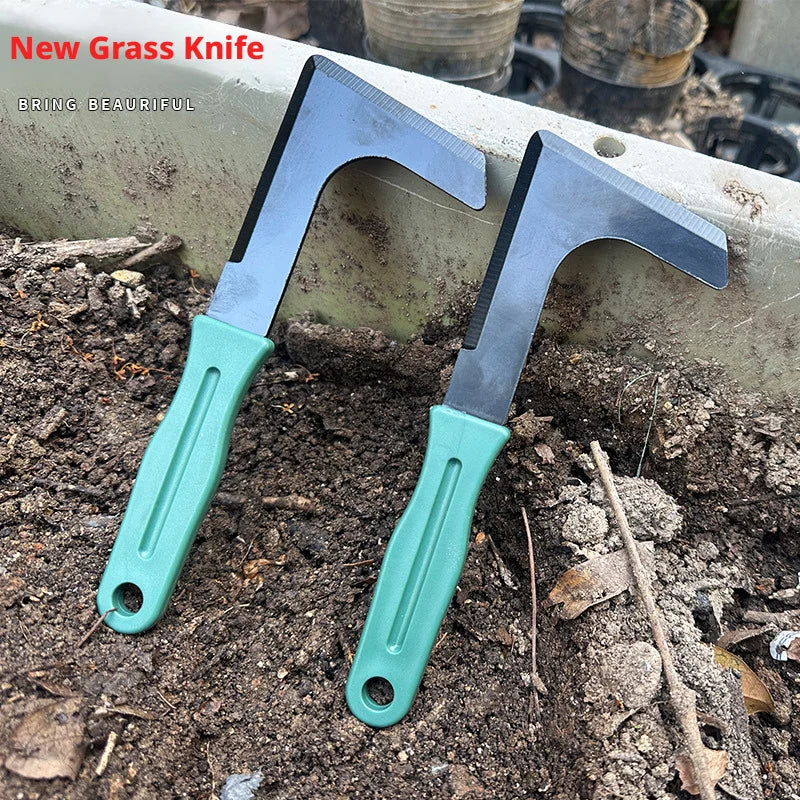 Weeding Knife, Gardening Rake for Root Pulling, Removal, Crevice Weeding, Loosening Soil and Digging Wild Vegetables