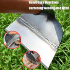 Garden Hoe Steel Hand Weeding Tool Heavy Durable Soil Digging Hoe Loosening Tool Agriculture Farming Farmer Tools Accessories