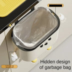 12L/9L DIY Compost Bin Kitchen for Countertop or Under Sink, Hanging Small Trash Can with Lid, Garbage Can for Cabinet Door