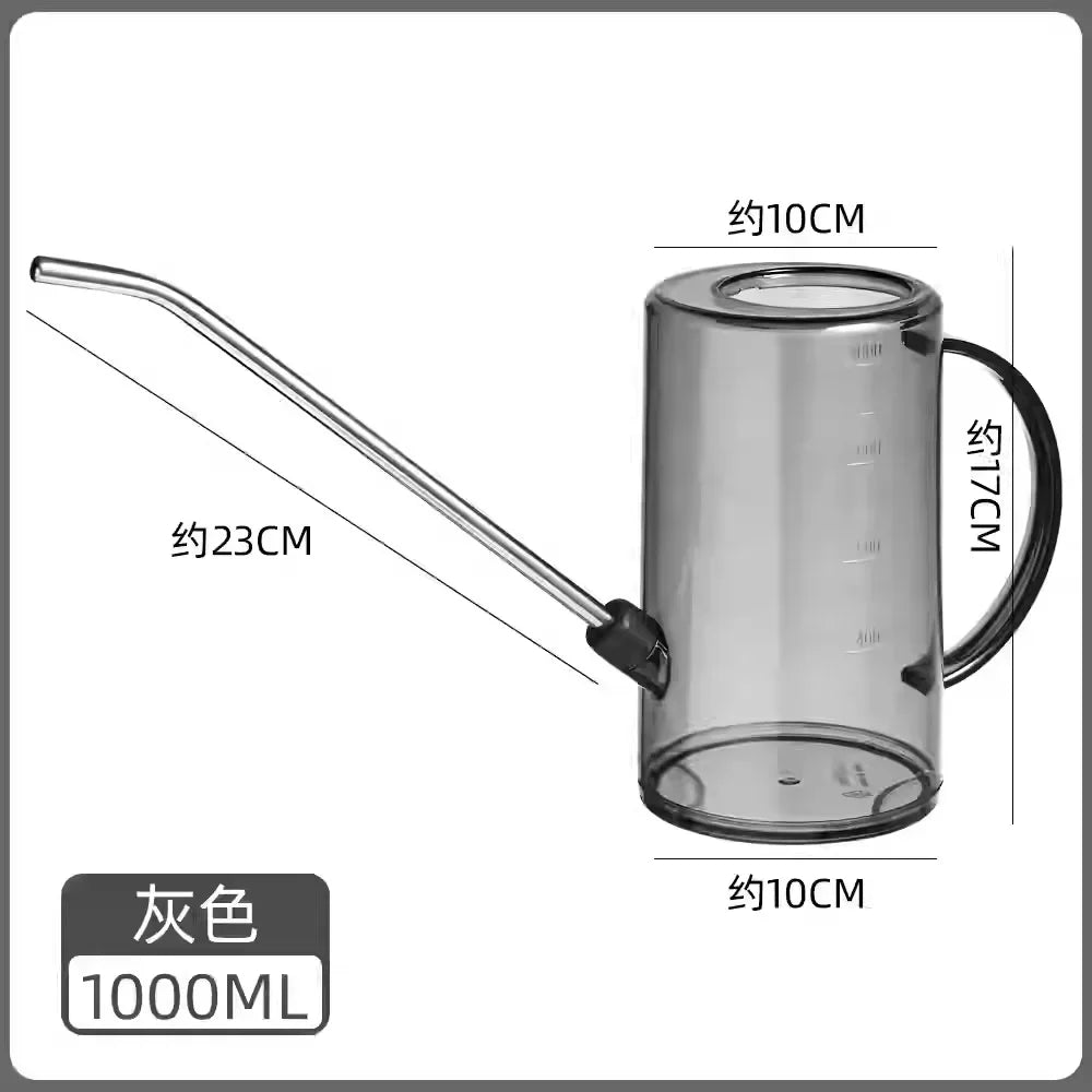 Long-Spout Watering Can for Home Use – Ideal for Garden Plants, Potted Greens, Succulents, and Flower Watering