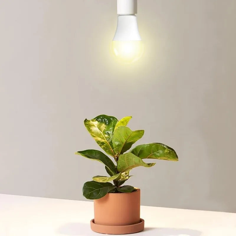 2pcs Full Spectrum Grow Light A19 Bulb 11W E26 Grow Lights for Indoor Plants Flowers Greenhouse Indore Garden Hydroponic Lamp