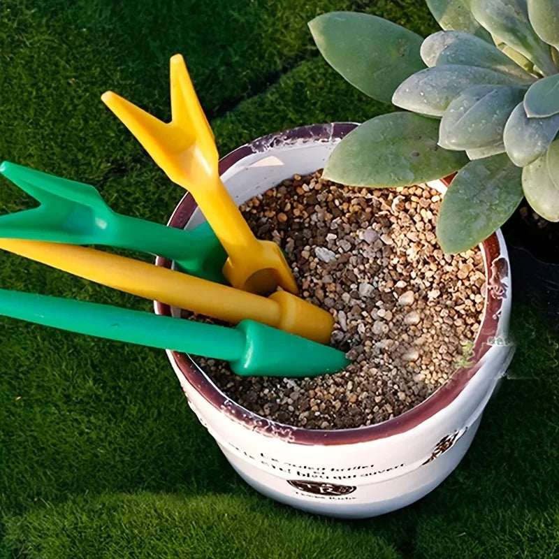 6pcs Plastic Seed Starters Seedling Digger Seedling Transplanter Garden Sowing for Seedlings Digging Holes Garden Seeding