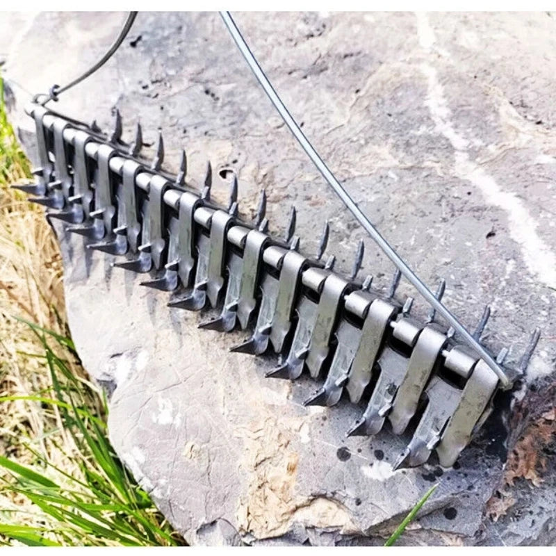 Outdoor Fishing Weeding Tools Large Fishing Rake for Weeding River Aquatic Plants Remover Alloy Weeding Puller Fishing Tackle