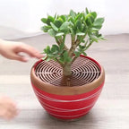 Flower Pot Cover Plant Pot Grid Flower Pot Cover Garden Plant Pot Soil Guard Cover Plant Protector Grid Protection Accessories