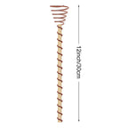 Electroculture Plant Stakes, Copper Garden Antennas