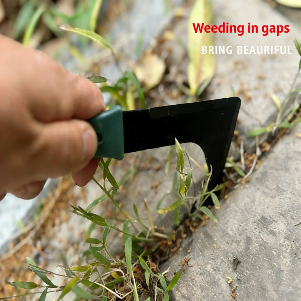 Weeding Knife, Gardening Rake for Root Pulling, Removal, Crevice Weeding, Loosening Soil and Digging Wild Vegetables