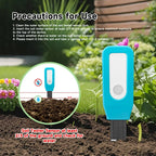 Tuya Smart Soil Tester BT Soil Moisture Detector Garden Temperature and Humidity Thermometer Real-time Remote Monitor
