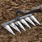4/5/6/7 Teeth Weeding Hoe Rake Farm Tool Weeding Scarifier Artifact Agricultural Garden Tool Hoe Farm Growing Weeding Tools