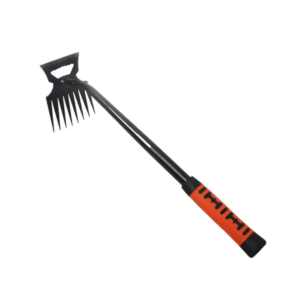 5/6/8/11 Teeth Gardening Hand Weeder Tools with Long Handle Durable Weeding Artifact Uprooting Weeding Tool Garden Loosening Hoe