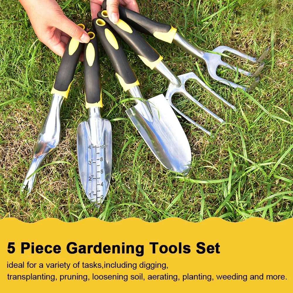 Garden Tool Hand Trowel Rake Cultivator Weeder Tools With Ergonomic Handle Garden Lawn Farmland Transplant Gardening Bonsai Tool