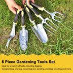 Garden Tool Hand Trowel Rake Cultivator Weeder Tools With Ergonomic Handle Garden Lawn Farmland Transplant Gardening Bonsai Tool