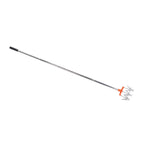 Manual Rotary Cultivator Tool Stainless Steel Teeth Adjustable Handle Garden Hand Tiller for Lawn