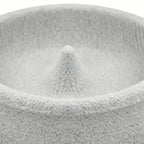 Bird Feeders for Outdoors | Round Small Stone Weatherproof Dish | Backyard Bird Feeder | for Water Pet Finch Parrots Watching