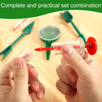 Adjustable Seed Distributor - An Easy-to-Use Manual Seeder Suitable for All Seeds, An Ideal Garden and Lawn Care Tool, and A See