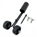 Weed Remover Set with Roller Manual Weed Remover No Need to Bend Over for Garden/ Sidewalk/ Driveway Cracks Elderly