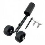 Weed Remover Set with Roller Manual Weed Remover No Need to Bend Over for Garden/ Sidewalk/ Driveway Cracks Elderly