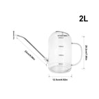 Long Spout Watering Can 2L Plant Watering Can for Precision Pouring Potted Plants Houseplants Garden Patio Balcony Gardening
